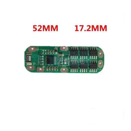 BMS плата управления аккумулятором LiFePO4 12V (14,6V) 9A 4S симметричная фото