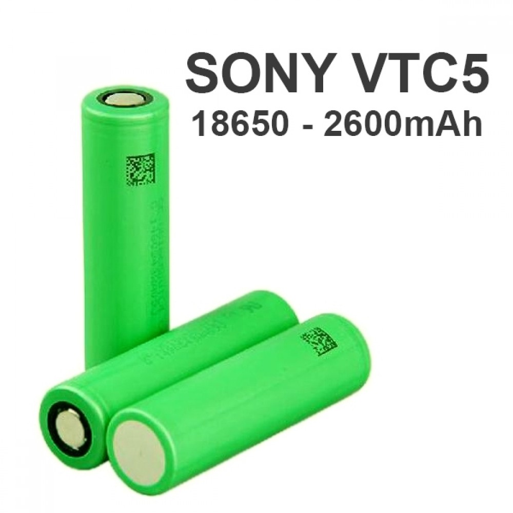 Аккумулятор SONY VTC5 18650 Li-ion 3,7 Вольт 2600 мА*ч фото