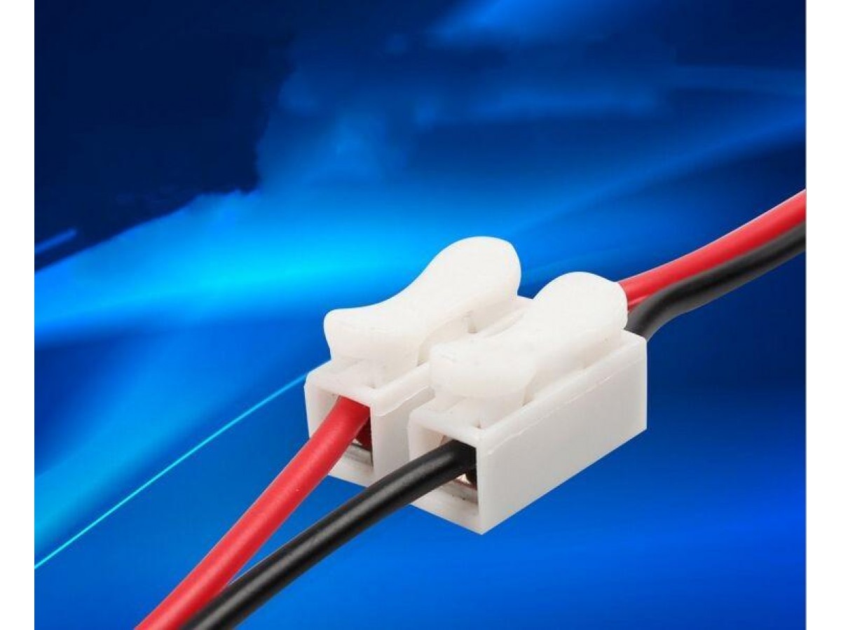 Как соединять коннекторами провода