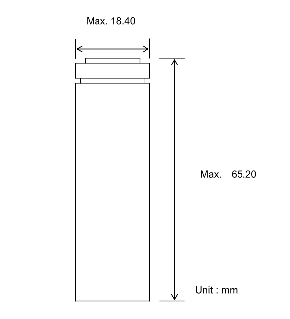 Li-ion; 18650; Dimensions; Размеры; Samsung; 33G;