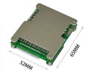 BMS плата управления аккумулятором LiFePO4 24V (29,2V) 25A 8S, не симметричная фото