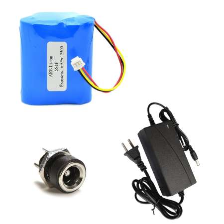 АКБ для шуруповёрта 18 Вольт / 21 Вольт 2500 мА*ч (Переход на литий)