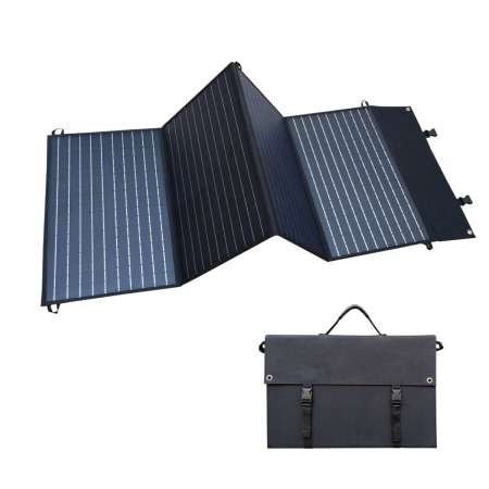 Солнечная панель для портативных электростанций 100W фото