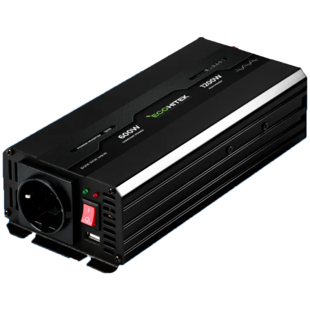 Инвертор DC-AC, 12В/600Вт