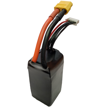 Аккумулятор 4S1P 14,8 Вольт 850 мА*ч 850mah, Lipo, мод. Def 120C