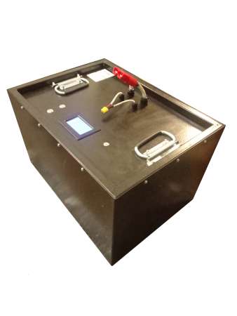 схема: 16S1P, ёмкость: 200 А*ч (10240 Вт*ч), с БМС, металлический корпус фото