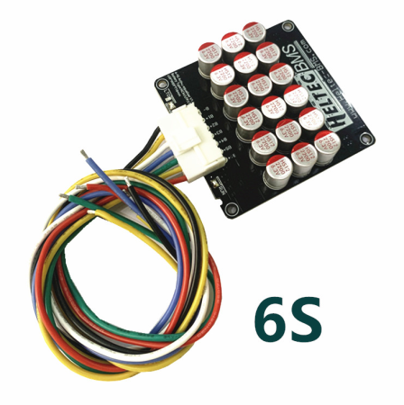 Балансир активный 5А, 4-6S, LiFePO4/Li-ion/LTO